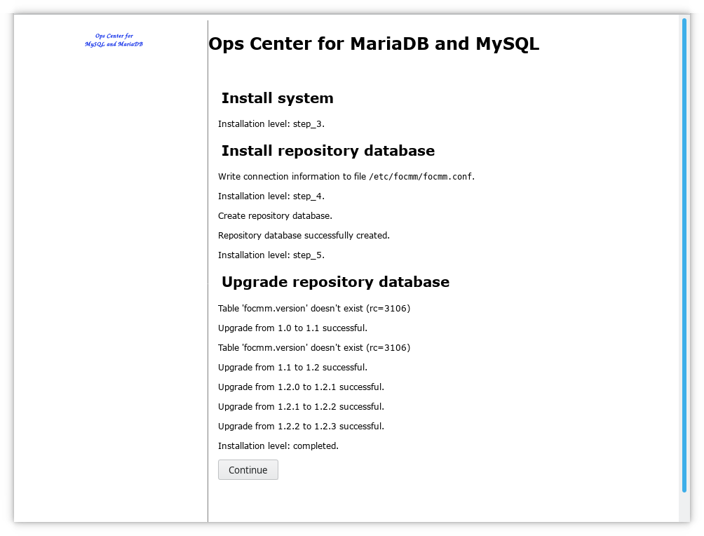 Ops Center installing repository